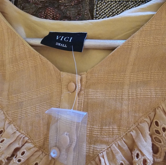 VICI Boho Sundress Size Small NWOT - Picture 3 of 5